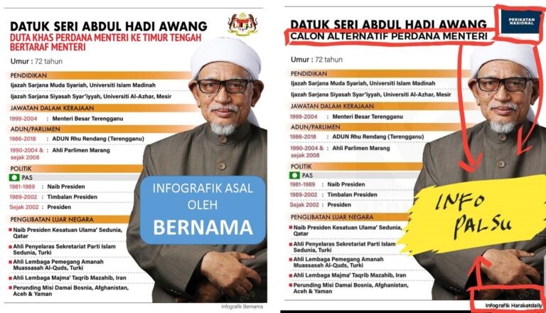 Hadi Awang Bukan ‘Calon Alternatif Perdana Menteri Pakatan Harapan